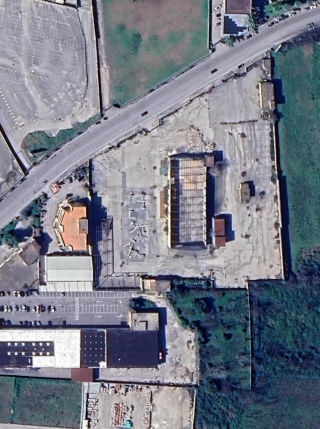 Vista aerea dell'area commerciale PRN Arzano